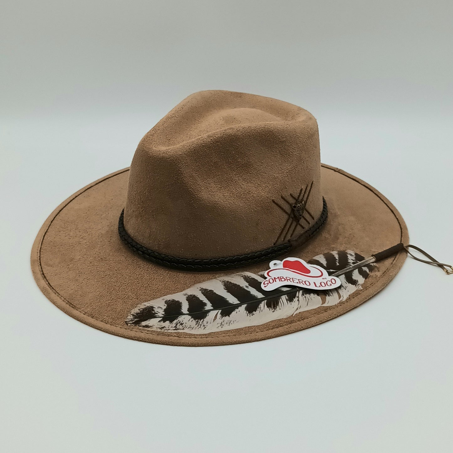 Sombrero Decorado 3 Gamuza