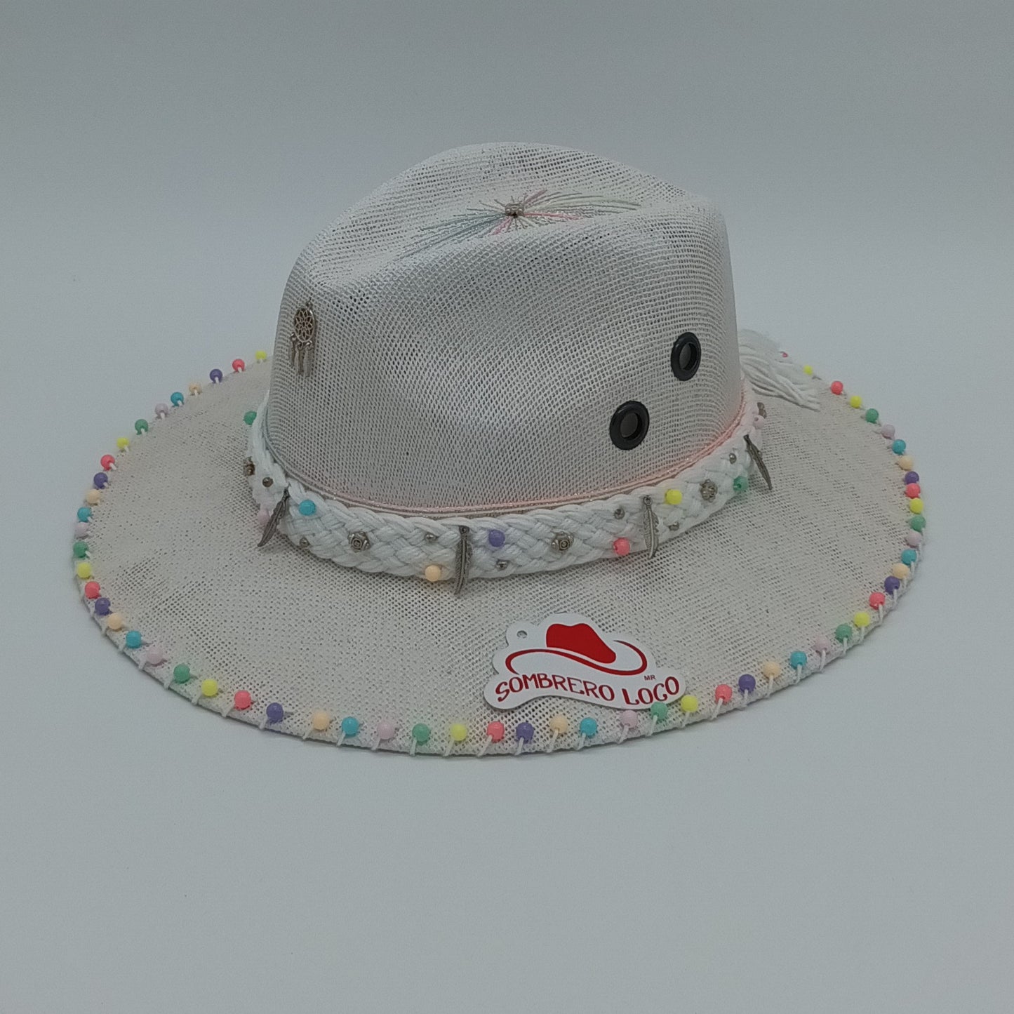 Sombrero Decorado 2 Yute