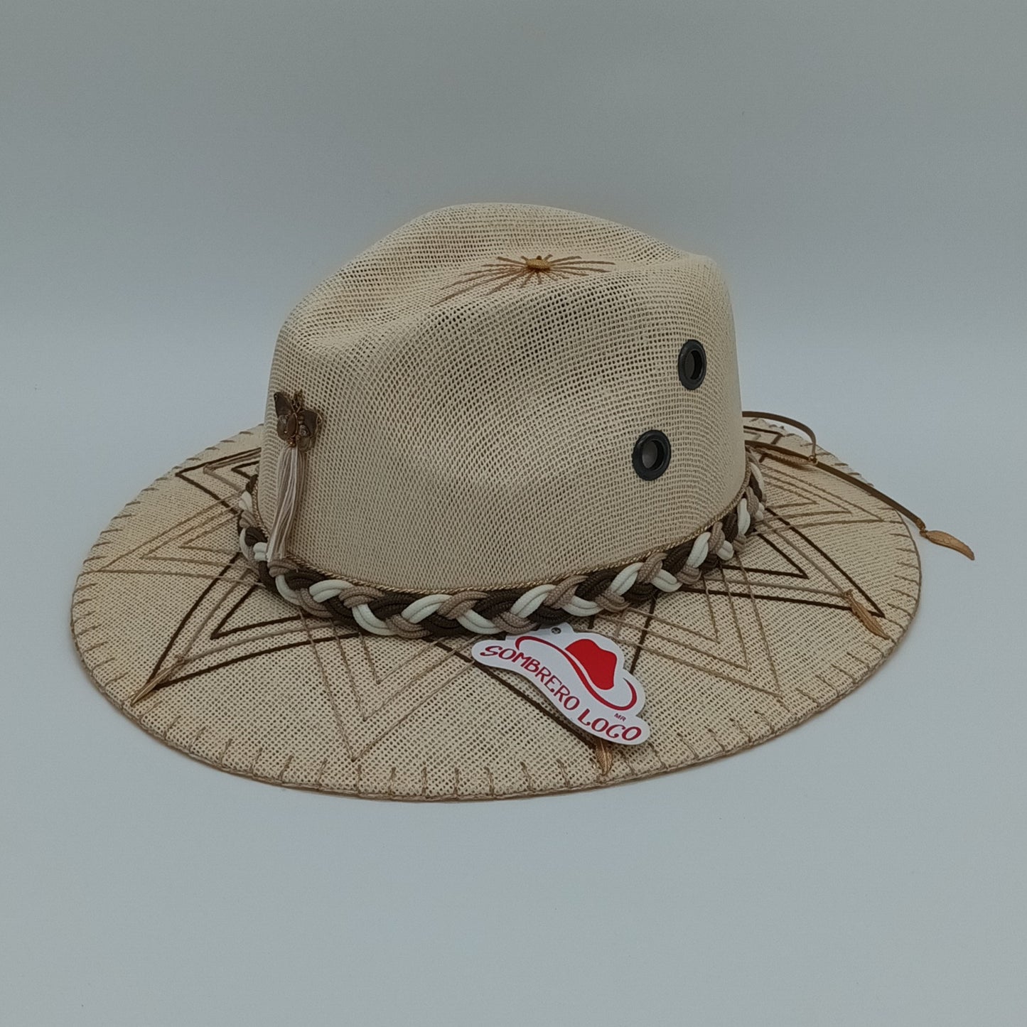 Sombrero Decorado 2 Yute