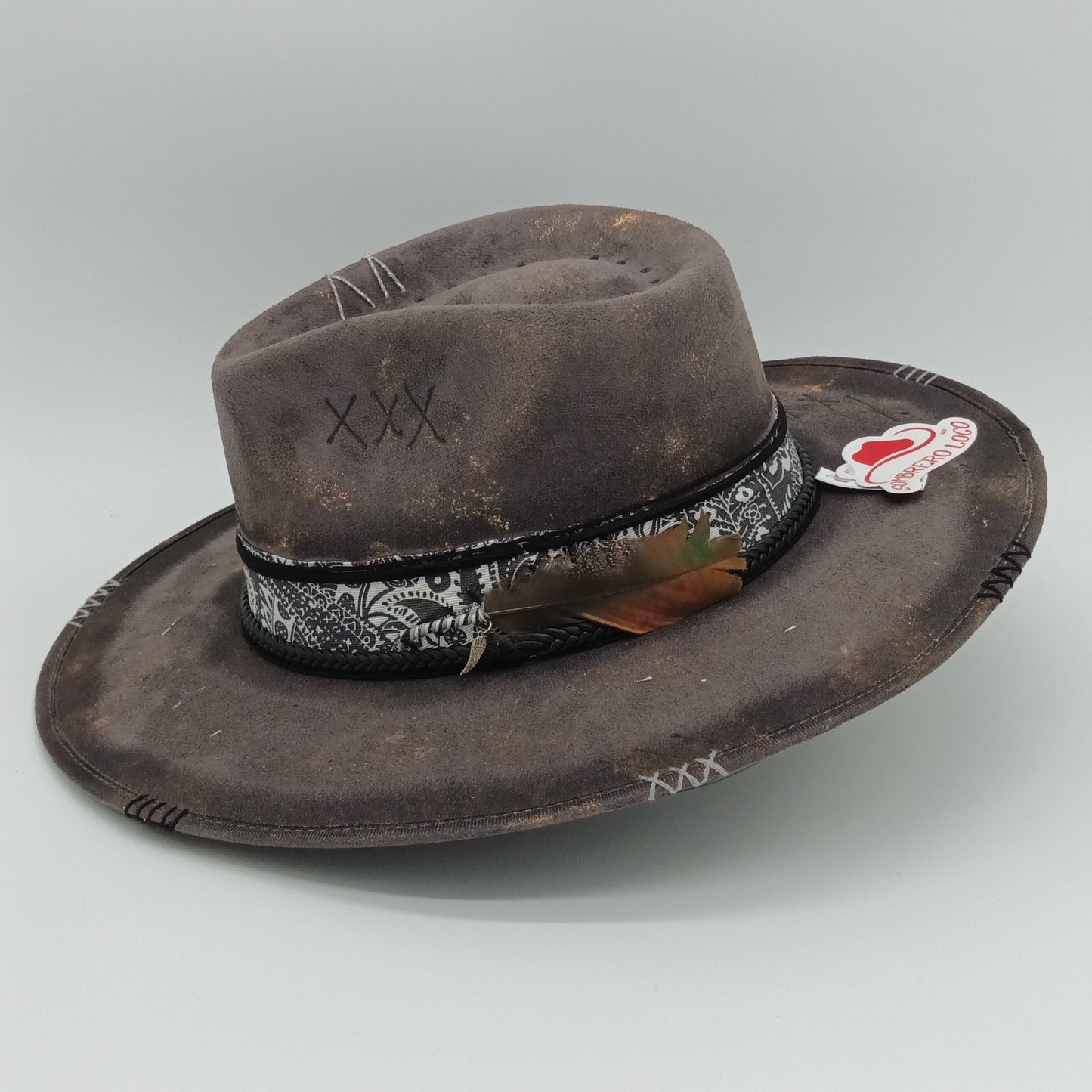Sombrero Decorado 3 Gamuza Edición 2