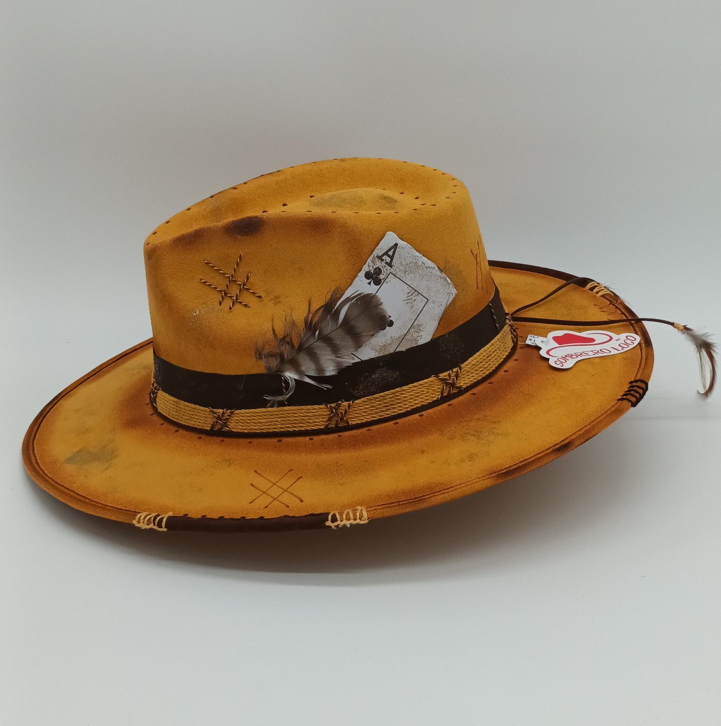 Sombrero Decorado 3 Gamuza Edición 2