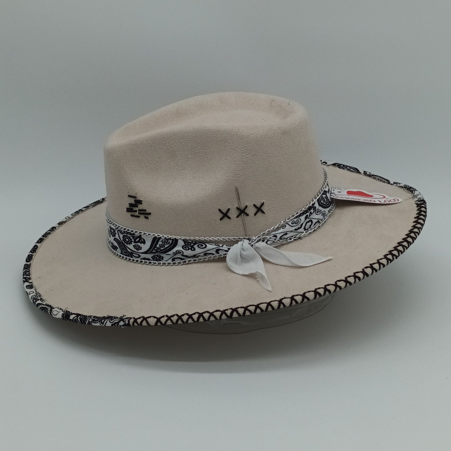 Sombrero Decorado 3 Gamuza Edición 2