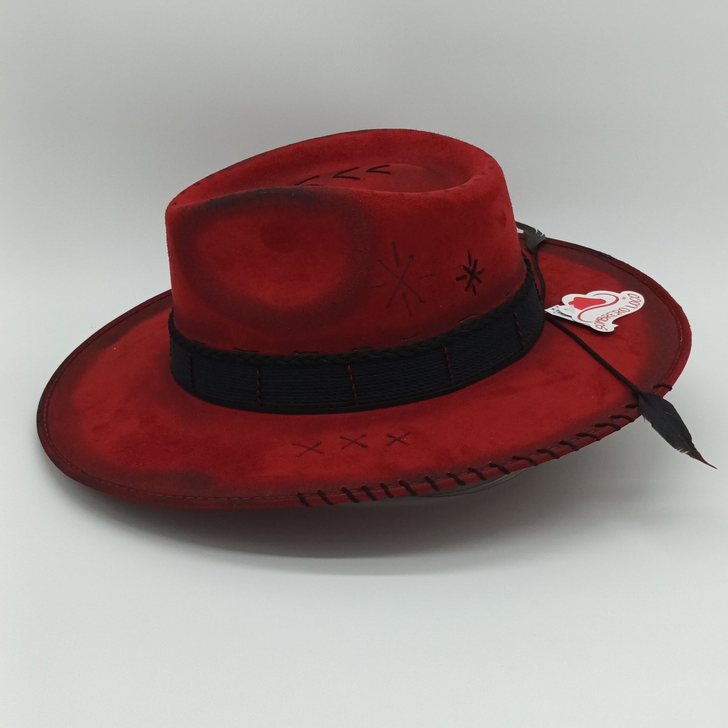 Sombrero Decorado 3 Gamuza Edición 2