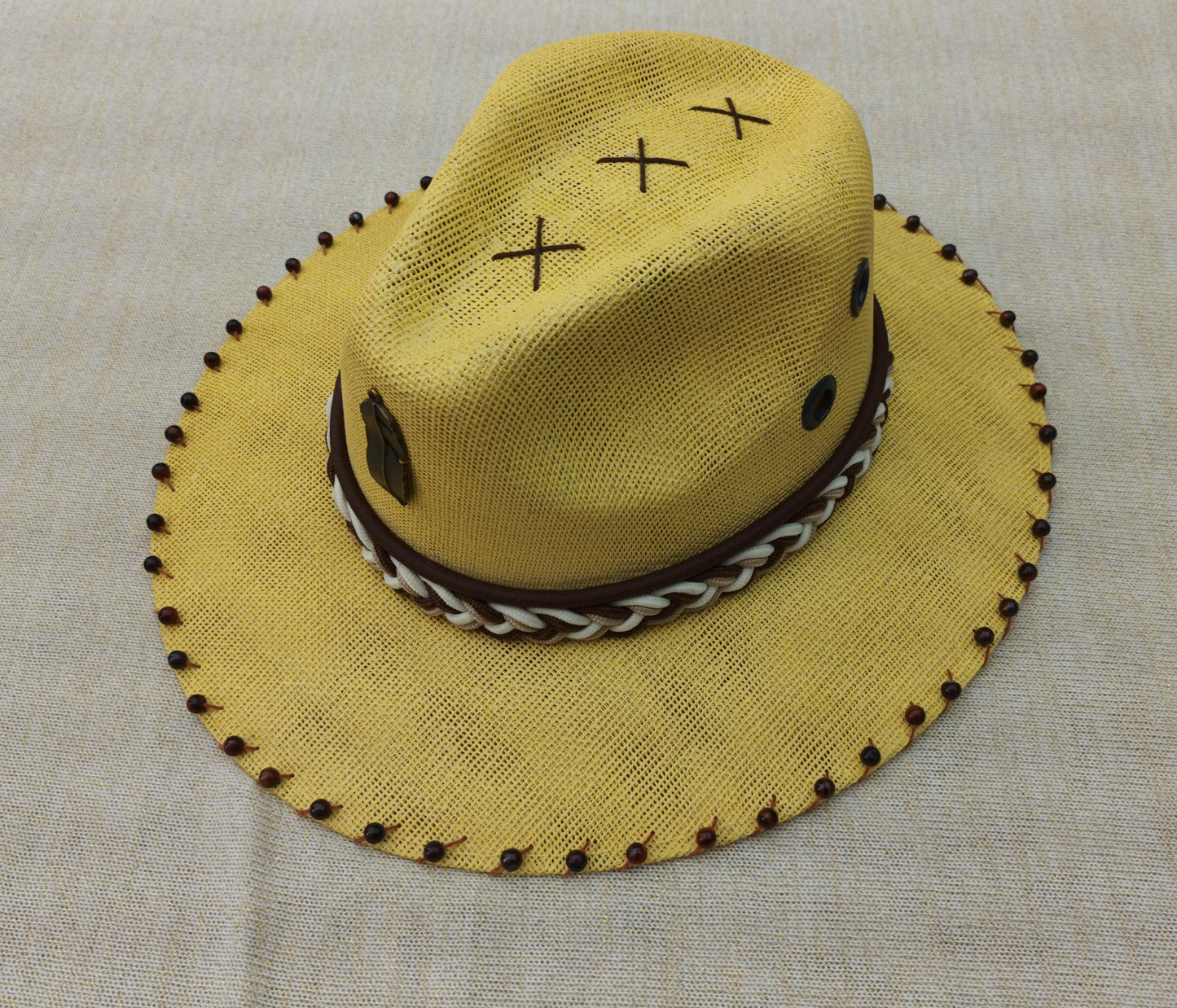 Sombrero Decorado 2 Yute