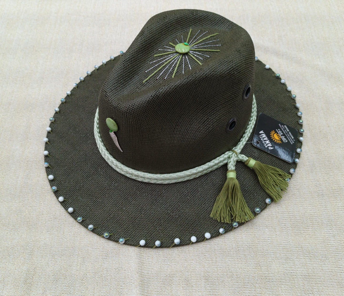 Sombrero Decorado 2 Yute