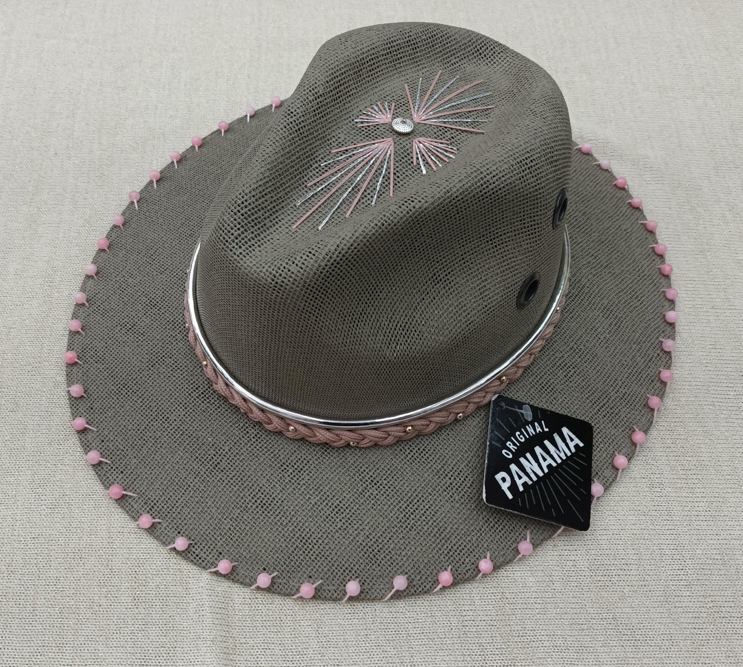 Sombrero Decorado 2 Yute