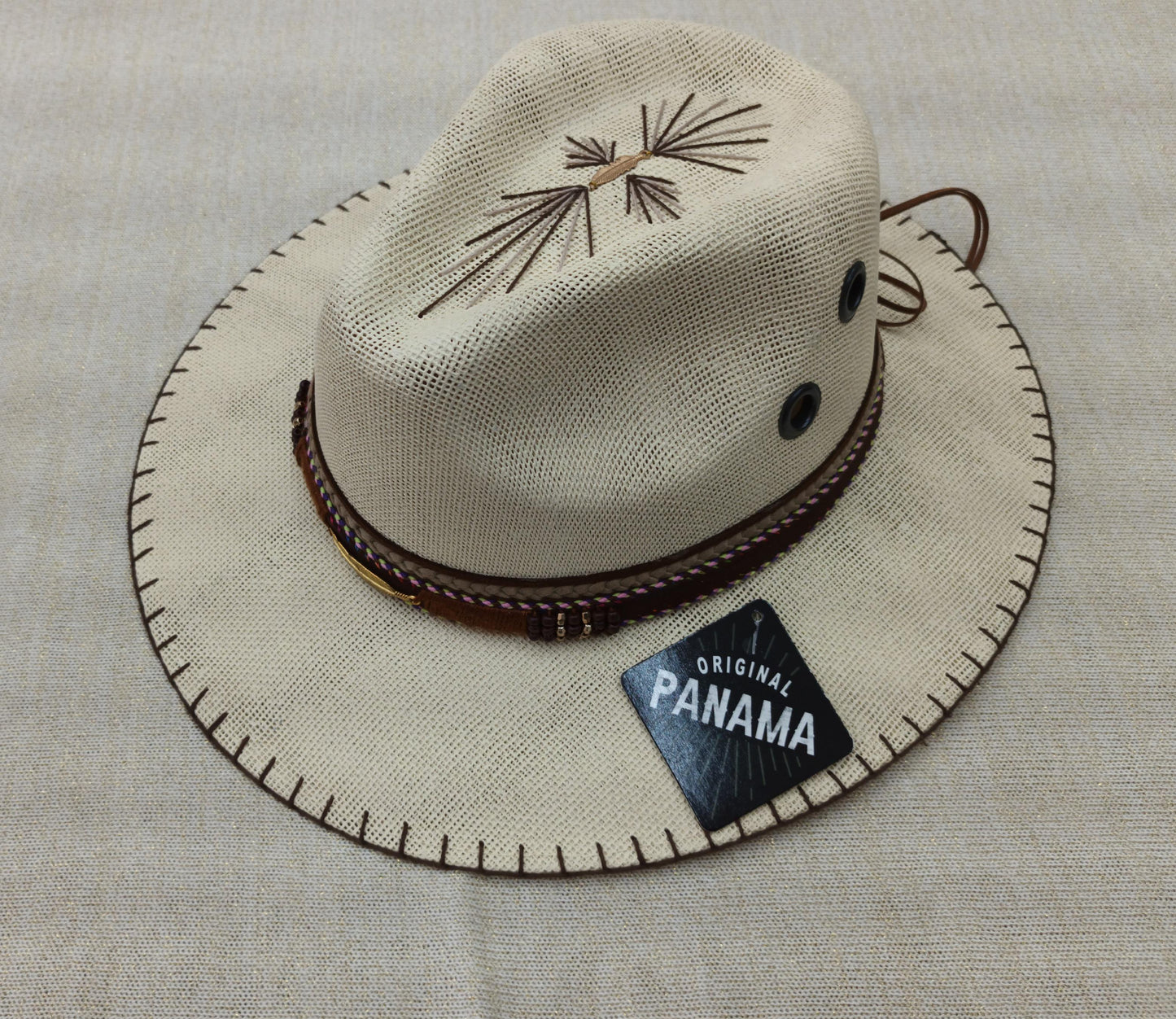 Sombrero Decorado 2 Yute