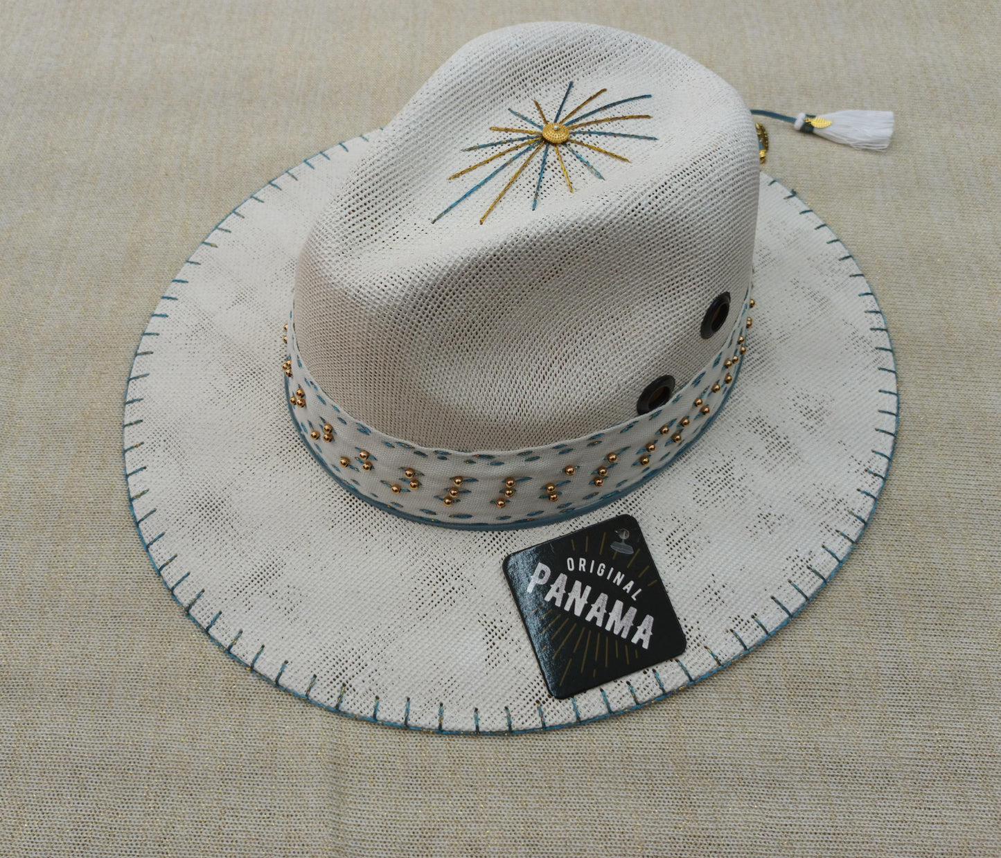 Sombrero Decorado 2 Yute
