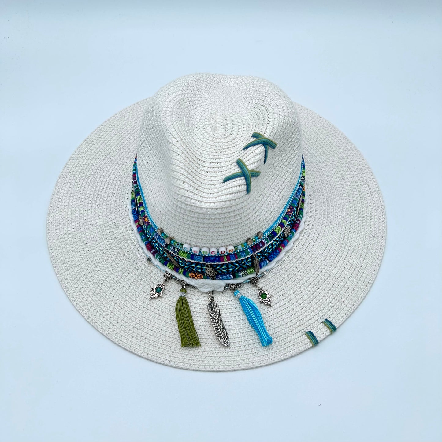Sombrero Decorado 8 Indiana Pulsera Cancun