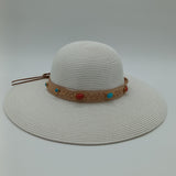Dama T/ Rafia Trenzada C/Piedras